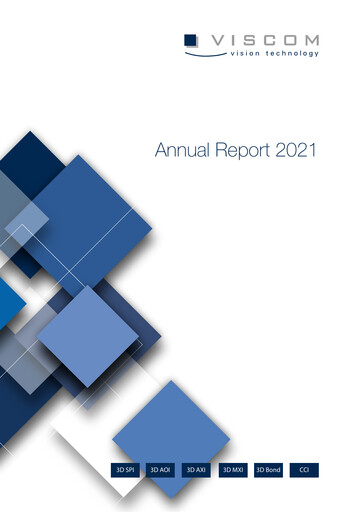 Thumbnail Viscom SE Annual Report 2021