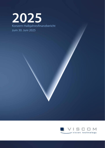 Thumbnail Viscom SE Half-year Report 2025-h1