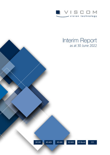 Thumbnail Viscom SE Half-year Report 2022-h1
