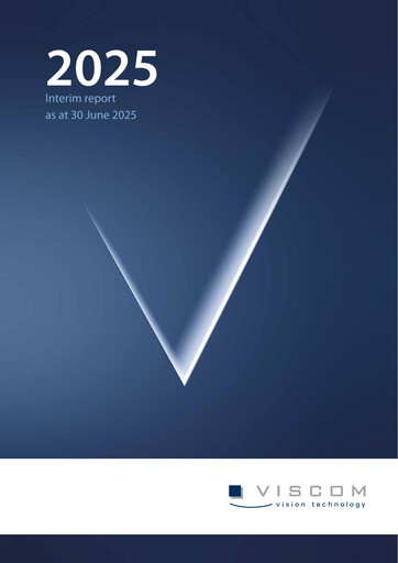 Thumbnail Viscom SE Half-year Report 2025-h1