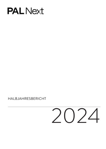 Vorschaubild PAL Next AG Halbjahresbericht 2024-h1