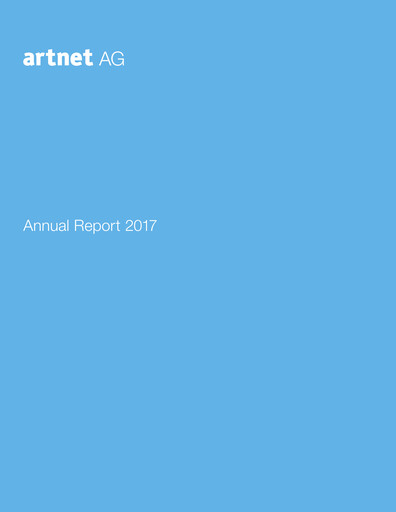 Thumbnail Artnet AG Annual Report 2017