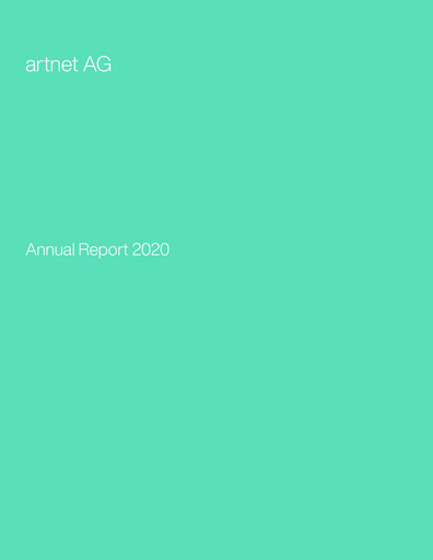 Thumbnail Artnet AG Annual Report 2020