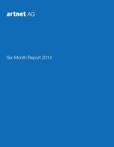 Miniature Artnet AG Rapport semestriel 2014-h1