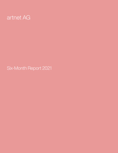 Miniature Artnet AG Rapport semestriel 2021-h1