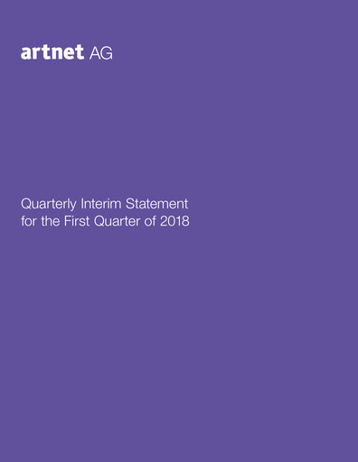 Miniature Artnet AG Rapport trimestriel 2018-q1