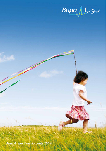 Thumbnail Bupa Arabia for Cooperative Insurance Company Annual Report 2009
