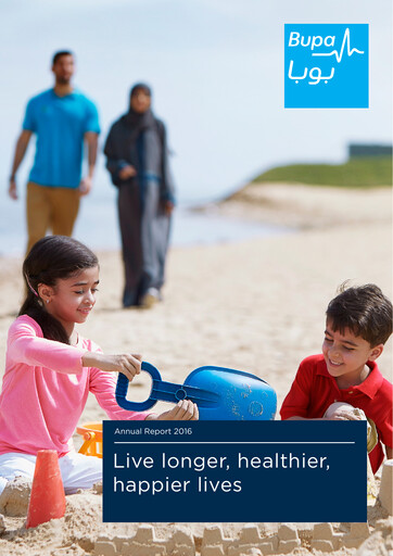 Thumbnail Bupa Arabia for Cooperative Insurance Company Annual Report 2016