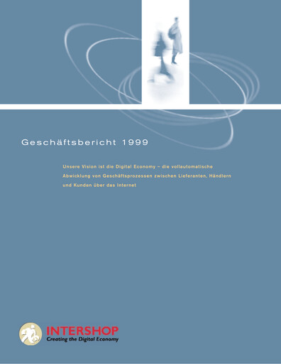 Thumbnail INTERSHOP Communications Annual Report 1999