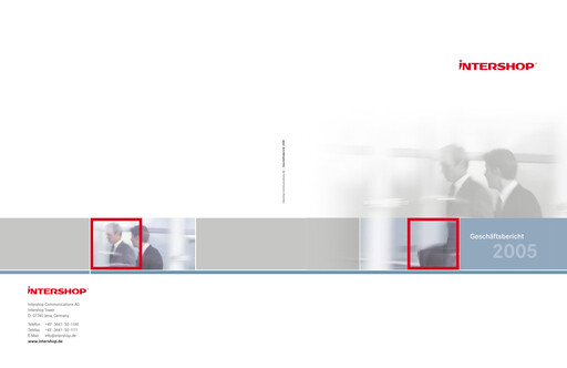 Thumbnail INTERSHOP Communications Annual Report 2005