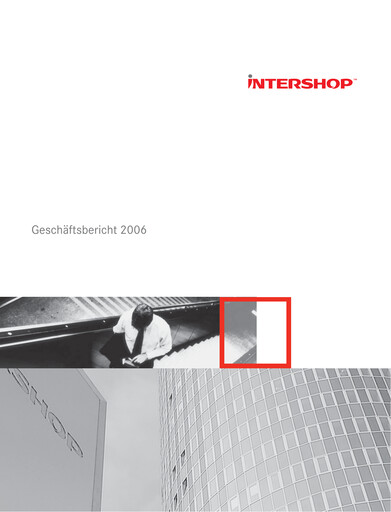 Thumbnail INTERSHOP Communications Annual Report 2006