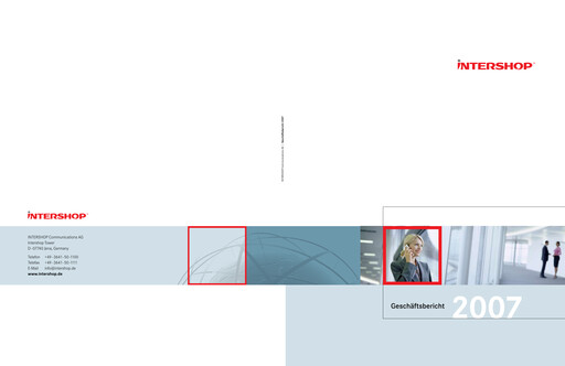 Thumbnail INTERSHOP Communications Annual Report 2007