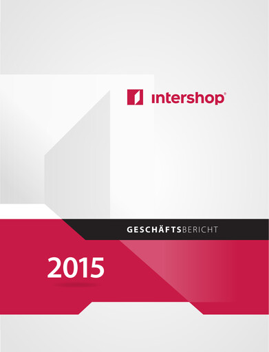 Thumbnail INTERSHOP Communications Annual Report 2015