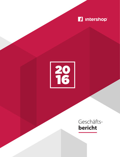 Thumbnail INTERSHOP Communications Annual Report 2016
