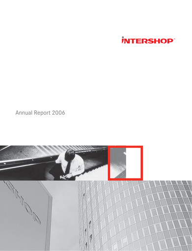 Thumbnail INTERSHOP Communications Annual Report 2006