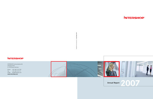 Thumbnail INTERSHOP Communications Annual Report 2007