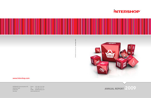 Thumbnail INTERSHOP Communications Annual Report 2009