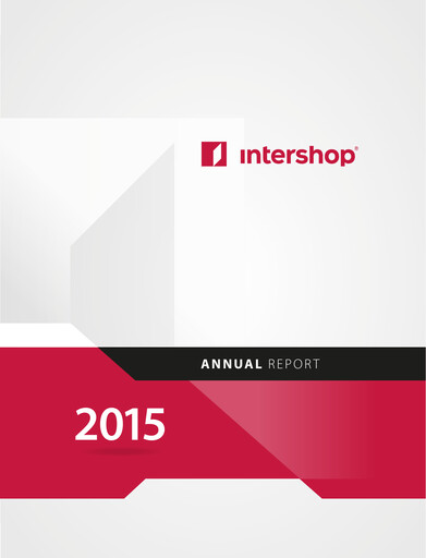 Thumbnail INTERSHOP Communications Annual Report 2015