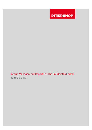 Thumbnail INTERSHOP Communications Half-year Report 2013-h1