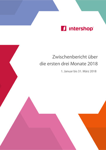 Miniature INTERSHOP Communications Rapport trimestriel 2018-q1