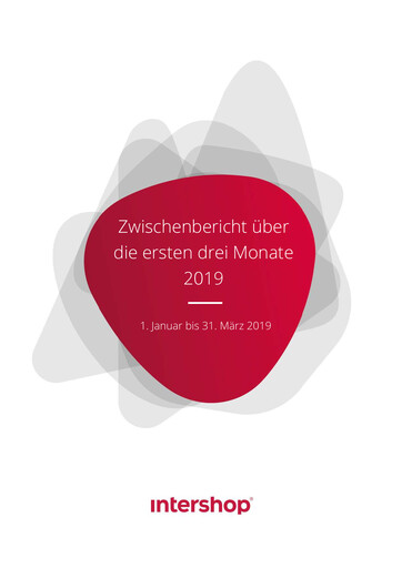 Thumbnail INTERSHOP Communications Quarterly Report 2019-q1