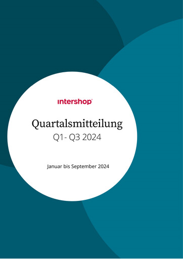 Thumbnail INTERSHOP Communications Quarterly Report 2024-q3