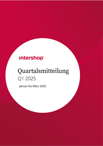 Thumbnail INTERSHOP Communications Quarterly Report 2025-q1