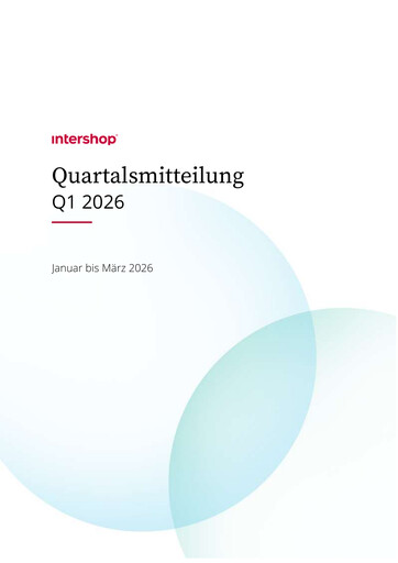Thumbnail INTERSHOP Communications Quarterly Report 2026-q1