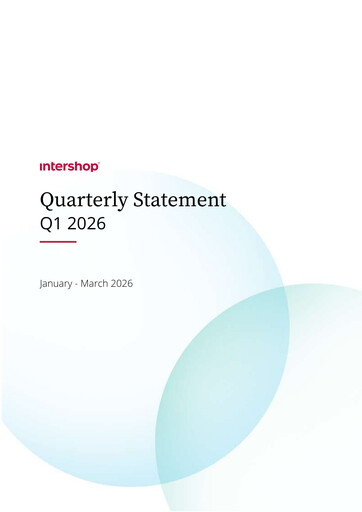 Thumbnail INTERSHOP Communications Quarterly Report 2026-q1
