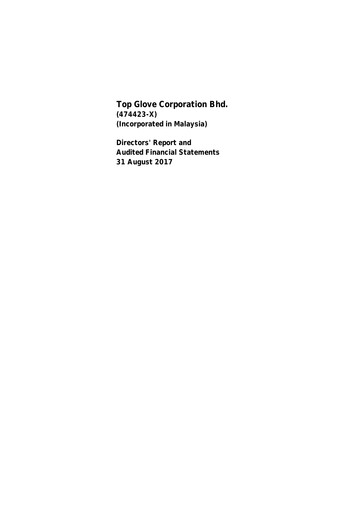Thumbnail Top Glove Financial Statement 2017