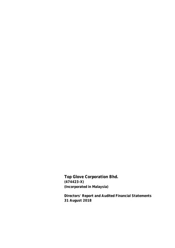 Thumbnail Top Glove Financial Statement 2018