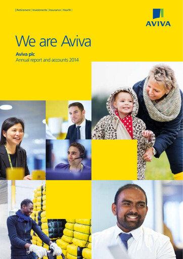 Thumbnail Aviva Annual Report 2014