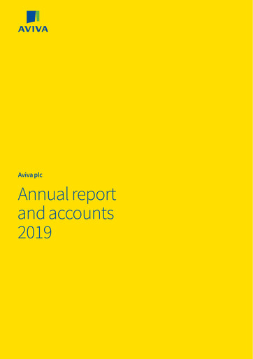 Thumbnail Aviva Annual Report 2019