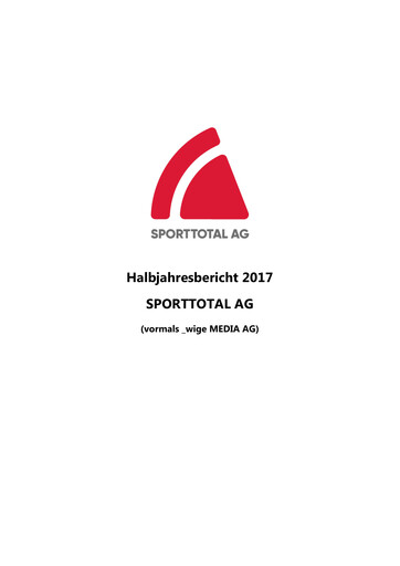 Thumbnail Sporttotal AG Half-year Report 2017-h1