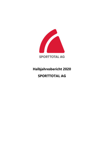 Thumbnail Sporttotal AG Half-year Report 2020-h1