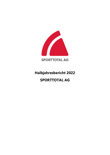 Thumbnail Sporttotal AG Half-year Report 2022-h1