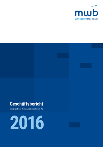 Thumbnail mwb fairtrade AG Annual Report 2016