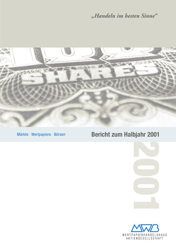 Miniature mwb fairtrade AG Rapport semestriel 2001-h1