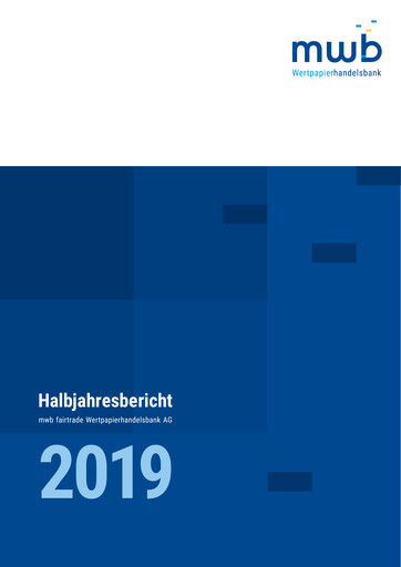 Miniature mwb fairtrade AG Rapport semestriel 2019-h1