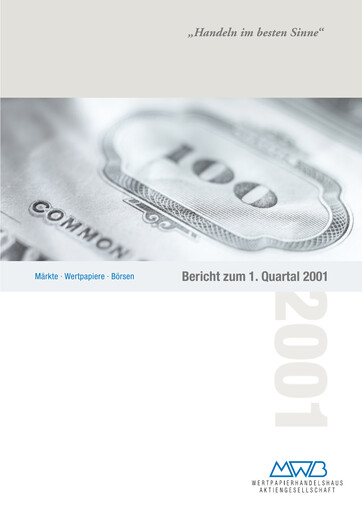 Miniature mwb fairtrade AG Rapport trimestriel 2001-q1