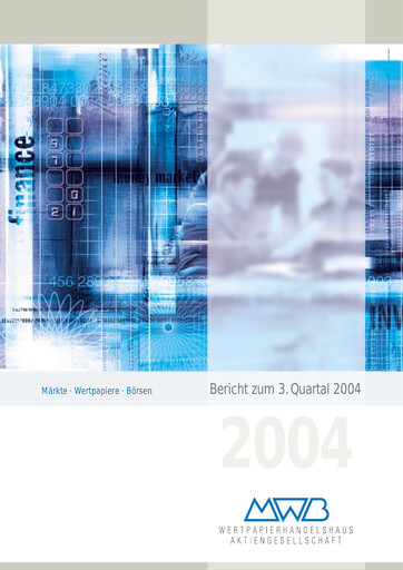 Miniature mwb fairtrade AG Rapport trimestriel 2004-q3