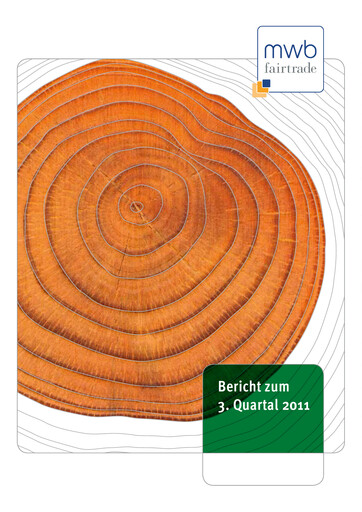 Miniature mwb fairtrade AG Rapport trimestriel 2011-q3