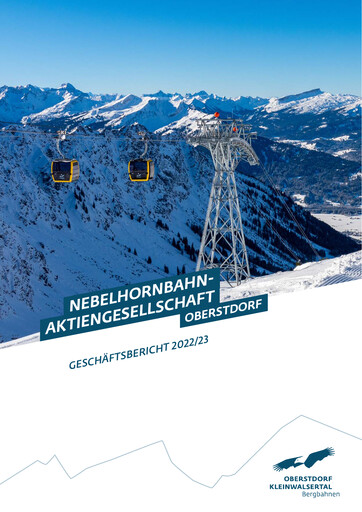 Thumbnail Nebelhornbahn-Aktiengesellschaft Annual Report 2022-2023