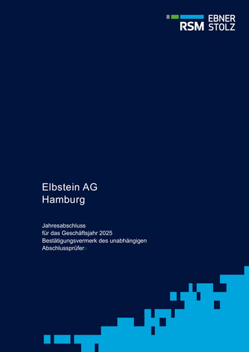Thumbnail Elbstein AG Financial Statement 2025