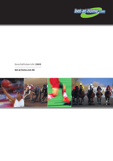 Thumbnail bet-at-home.com Annual Report 2005