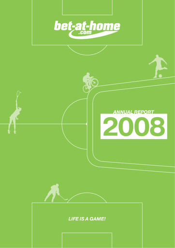 Thumbnail bet-at-home.com Annual Report 2008