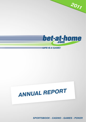 Thumbnail bet-at-home.com Annual Report 2011