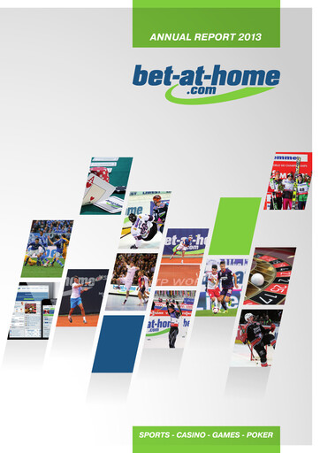 Thumbnail bet-at-home.com Annual Report 2013