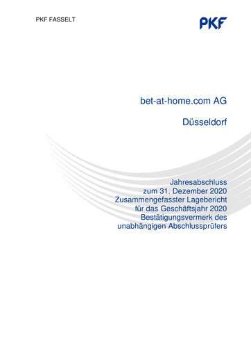 Thumbnail bet-at-home.com Financial Statement 2020