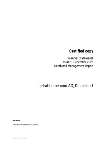 Thumbnail bet-at-home.com Financial Statement 2025